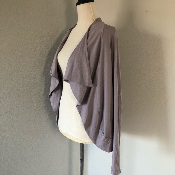 Splendid Lavender Light Waterfall Cardigan - Picture 2 of 4